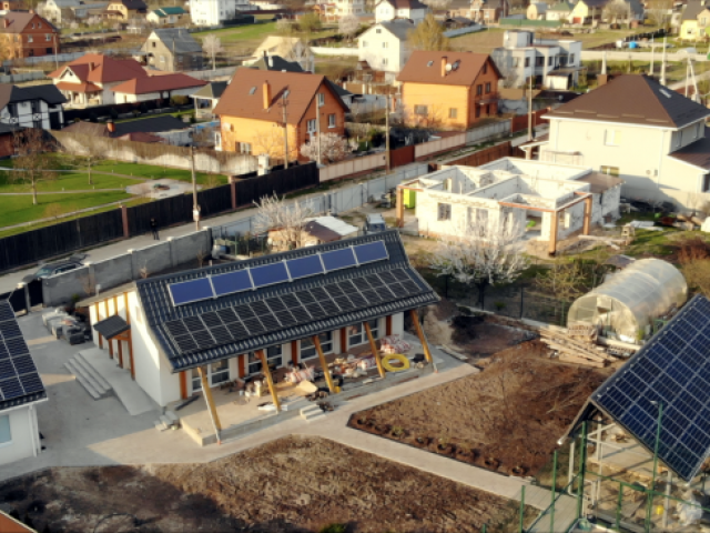 Солнечная электростанция мощностью 15 кВт в c. Княжичи, Броварской район (2-я очередь) 