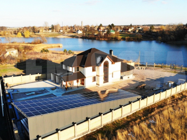 Сонячна станція 30 кВт під зелений тариф в смт. Немішаєве Київської області