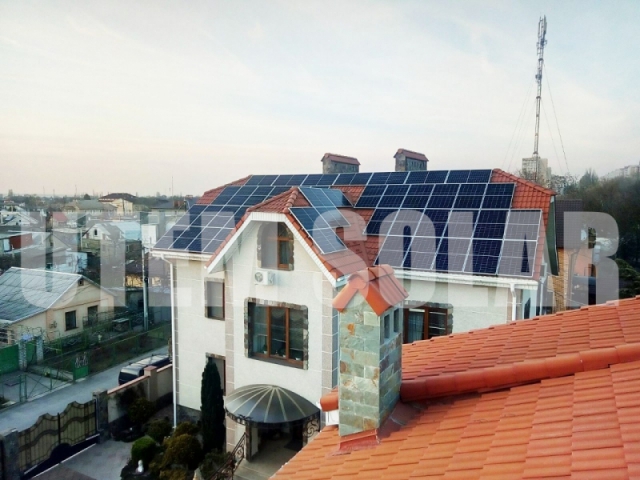 Сонячна електростанція потужністю 20 кВт під зелений тариф в місті Одеса