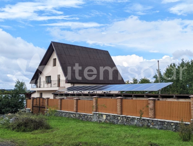 Автономна сонячна електростанція 4 кВт у м. Звенигородка, Черкаська область  