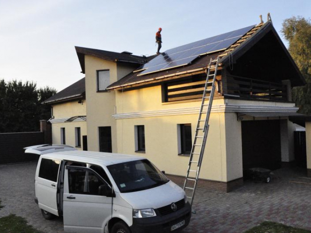 Сонячна установка для Зеленого тарифу 3,5 кВт, Вишгородський р-н, Київська обл.