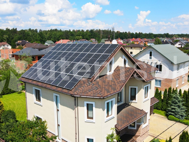 Мережева сонячна станція 15 кВт під зелений тариф у м. Бровари, Київська область