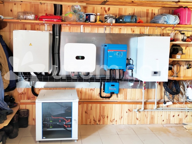 Автономна система електроживлення потужністю 4 кВт у с. Власівка, Київська область