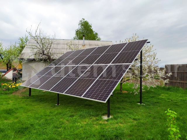 Мережева сонячна станція 5 кВт у с. Дешки, Чернігівська область