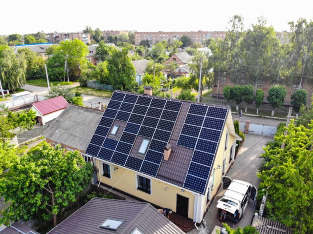 Сонячна електростанція потужністю 20 кВт в м. Ватутіне, Черкаська область