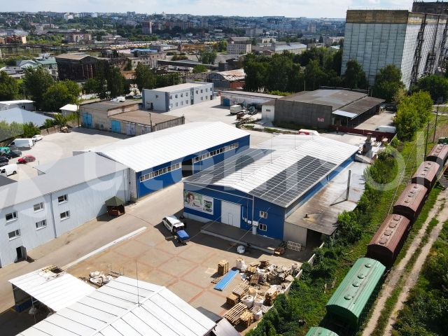 Сонячна станція для заводу з виробництва паркету 130 кВт у м. Рівне