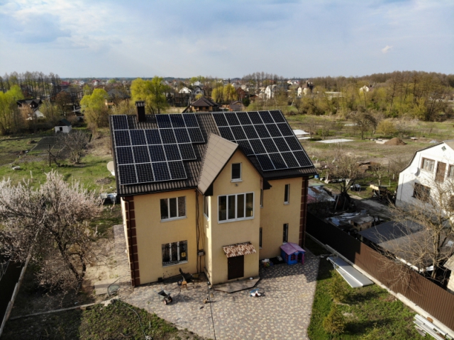 Сонячна електростанція 30 кВт під Зелений тариф в с. Зазим'я