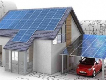 В Канаде запущено производство специальных домов-конструкторов с уже встроенными солнечными панелями.