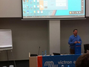 UTEM SOLAR на навчанні по устаткуванню Victron Energy.