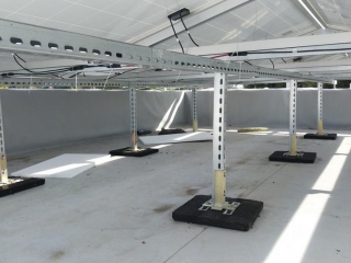 Сонячна електростанція плоска покрівля UTEM SOLAR