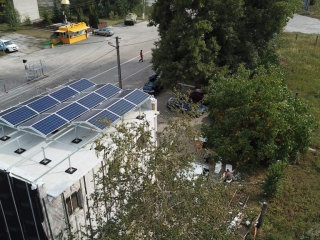 Сонячна електростанція плоска покрівля