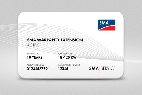Официальная гарантия SMA