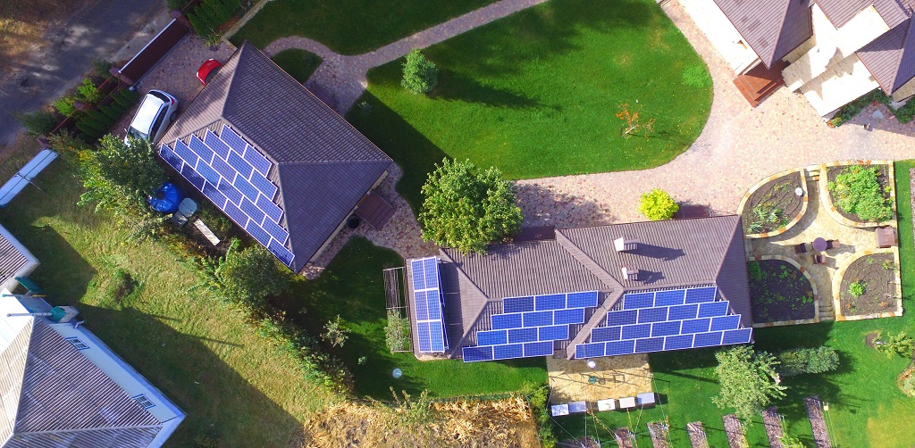 Солнечная установка в Киевской области