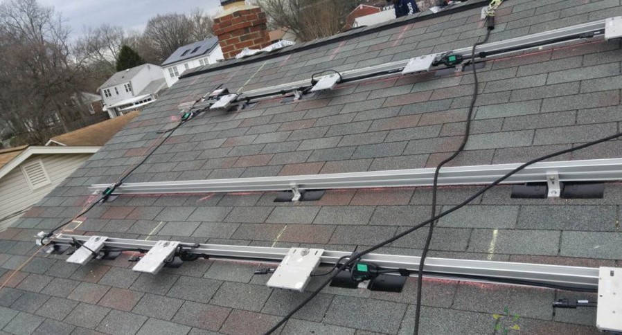 электропроводка солнечных батарей